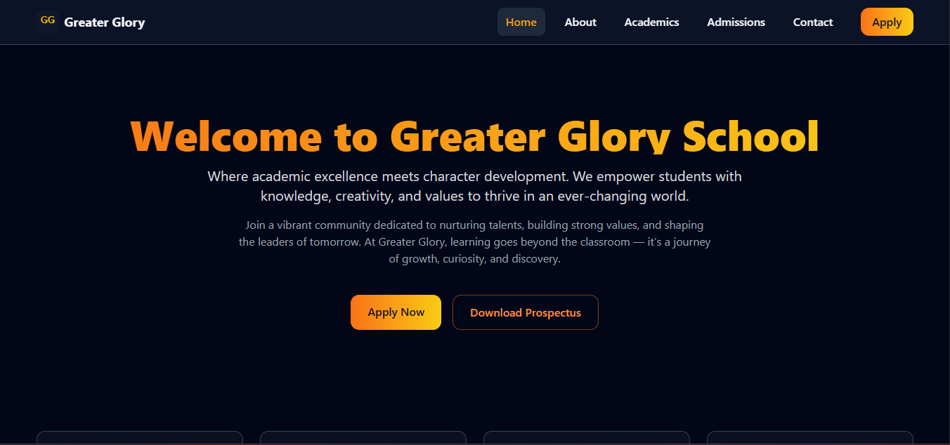 Greater Glory School